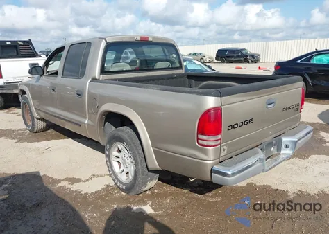 2003 Dodge Dakota Slt from USA, damaged, VIN 1D7HL48N03S314151